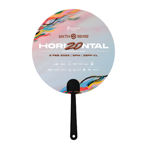6IXTH SENSE HORI20NTAL HAND FAN