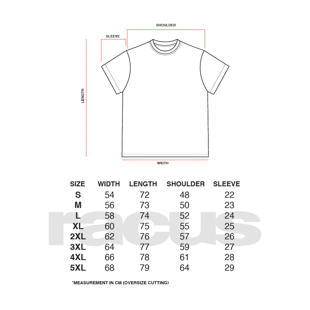 6IXTH SENSE HORI20NTAL T-SHIRT