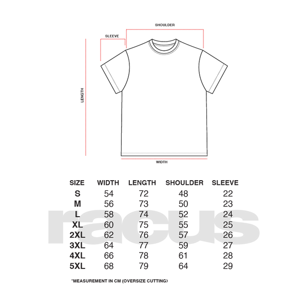 6IXTH SENSE HORI20NTAL T-SHIRT